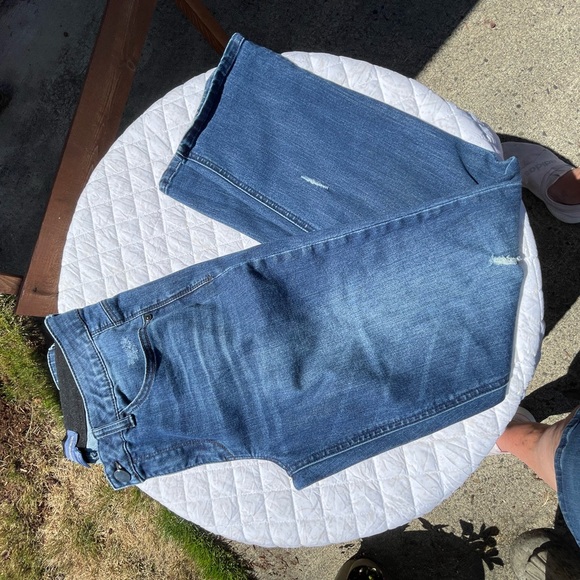 Democracy Ab Solutions Jeans Stretch Denim Straight Leg Size 8 - Picture 16 of 16